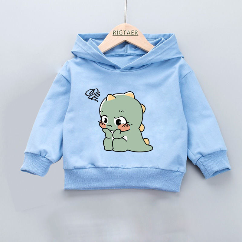 Boys and girls spring and autumn hoodies in soft, versatile styles by My Store