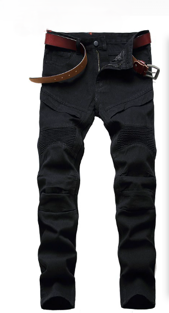 Casual Zipper Jeans by Marnix