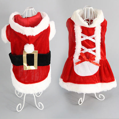 Pet dog Christmas clothing by My Store, festive holiday outfit for dogs