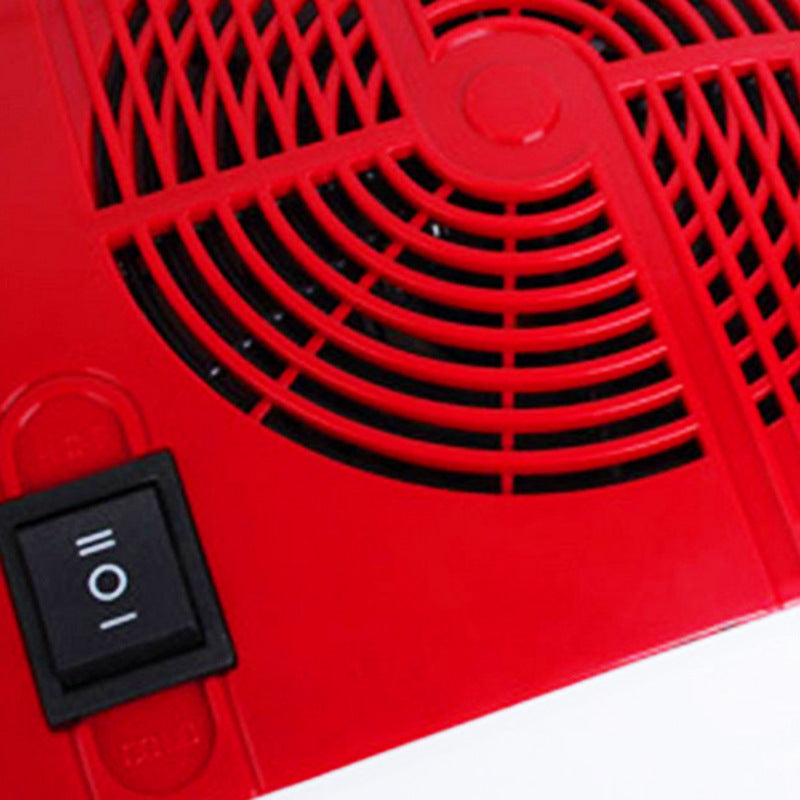 Red nail dryer by My Store, compact UV lamp for curing gel polish