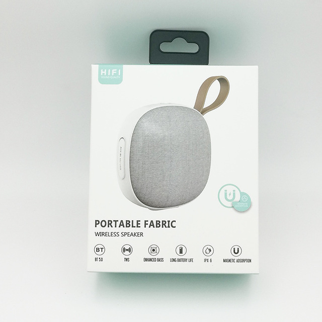 Magnetic Bluetooth speaker by My Store, compact wireless speaker with magnetic attachment design