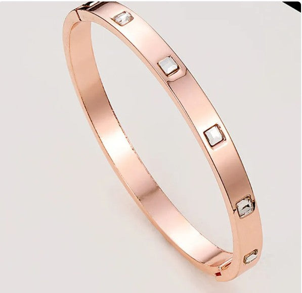 Women's fashion bracelet by BACKUPMYFILESNOW® featuring stylish design with metal and bead accents.