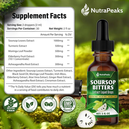 Soursop Bitters Liquid Drops