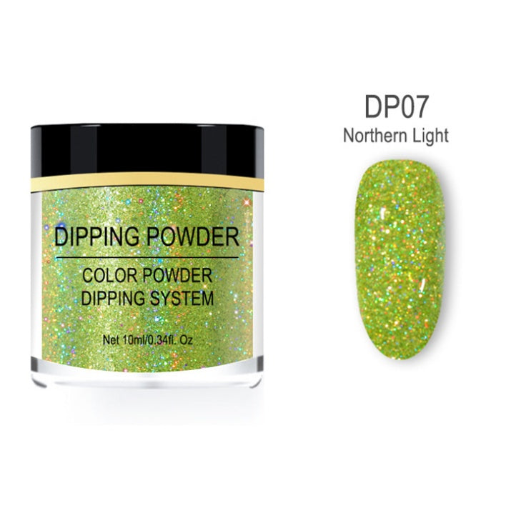 Laser glitter nail powder in shimmering holographic shades by My Store