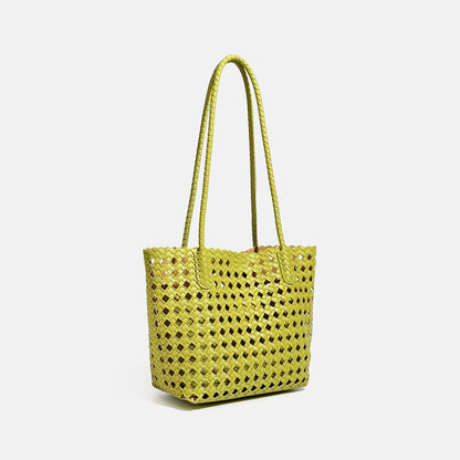 Stylish women's vacation handbag, shoulder under-arm tote with spacious design and comfortable straps