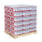 Crystal Geyser bottled spring water, 16.9 fl oz, pack of 35, clear water in transparent plastic bottles on a white background.