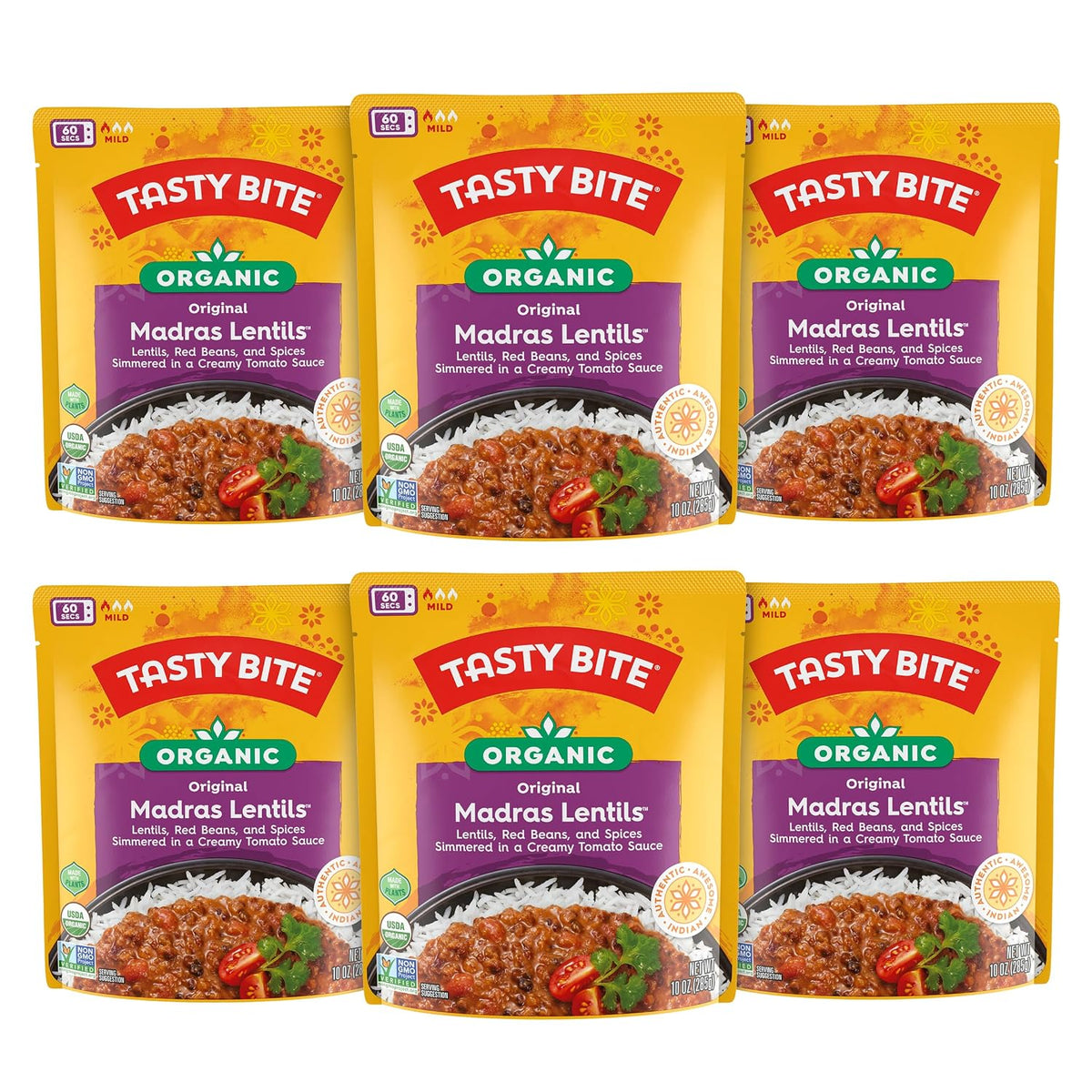BackuplMyFilesNow Indian Bombay Potatoes microwaveable entree in a 10 oz pack, ready-to-eat Indian cuisine with seasoned potatoes.