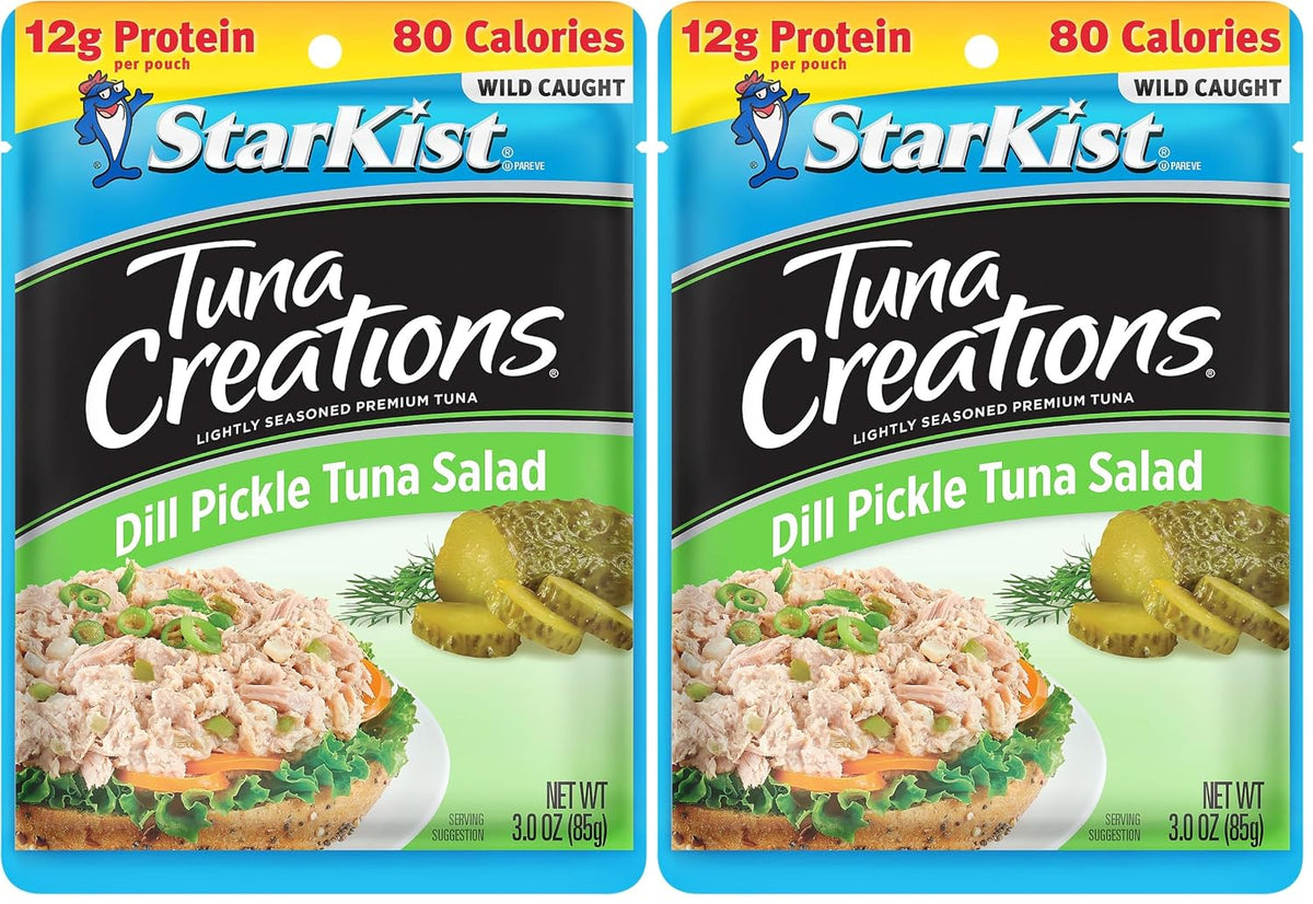 StarKist Tuna Creations Chipotle Lime packaged tuna fish pouch, 2.6oz, 24-pack with colorful labeling and tuna inside