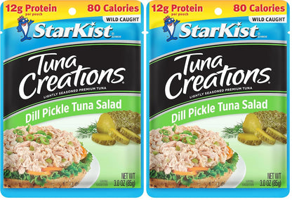 StarKist Tuna Creations Chipotle Lime packaged tuna fish pouch, 2.6oz, 24-pack with colorful labeling and tuna inside