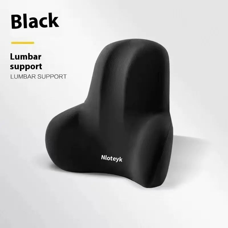 Universal Memory Foam Car Headrest & Lumbar Pillow