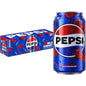 BackupsMyFilesNow Pepsi Cola soda pop mini cans, 7.5 fl oz, pack of 10, soft drinks with classic cola flavor