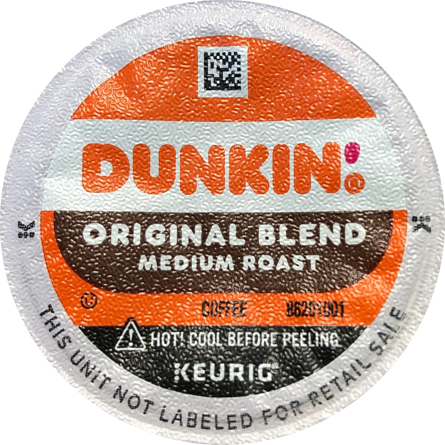 Dunkin' Donuts 2091512 Original Blend Coffee K-Cup Pods Medium Roast 44/Box (006933)
