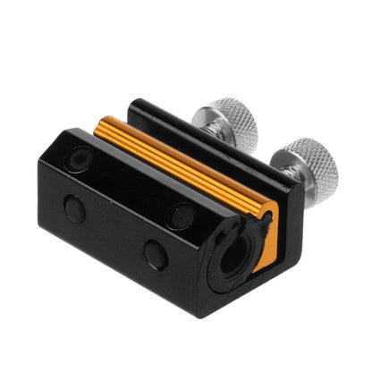 Clutch cable oil lubrication tool for motorcycle maintenance, compact metal clamp design