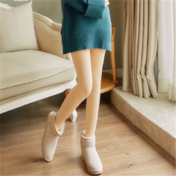 Warm leggings in a simple full-length design.