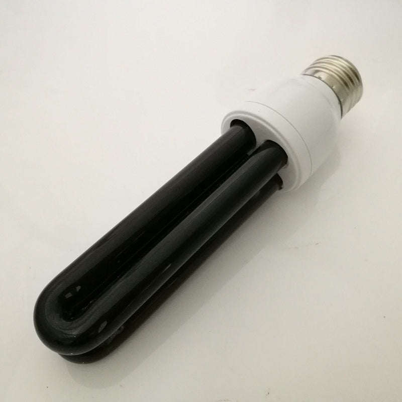 Black energy-saving trap light emitting UV light for insect attraction