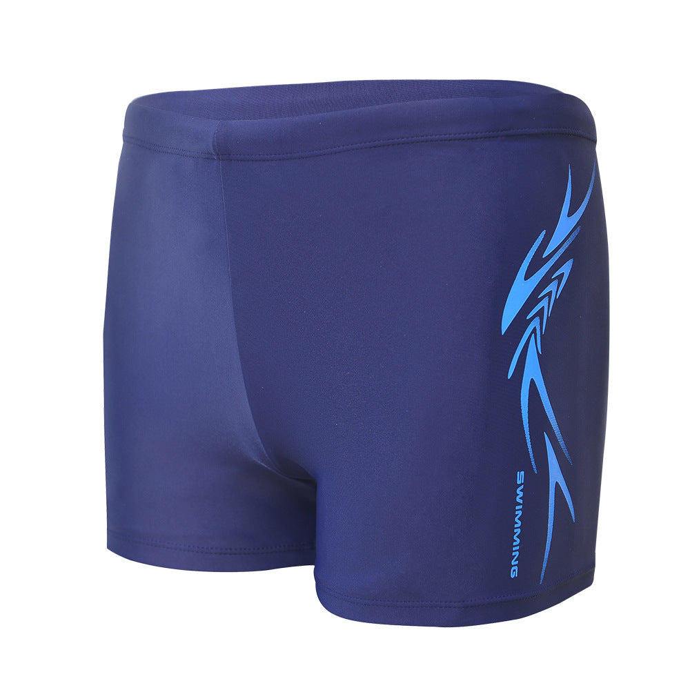 Men's boxer swimming trunks by My Store in a classic boxer-style design