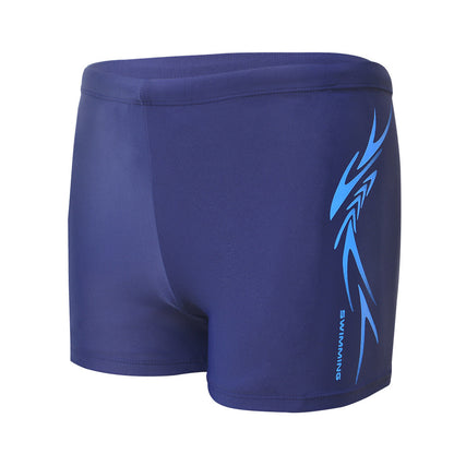 Men's boxer swimming trunks by My Store in a classic boxer-style design