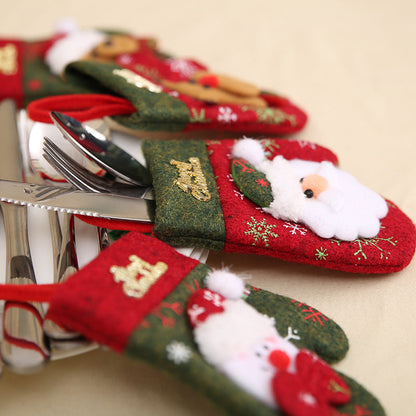 Christmas decorations for restaurant table centerpiece display