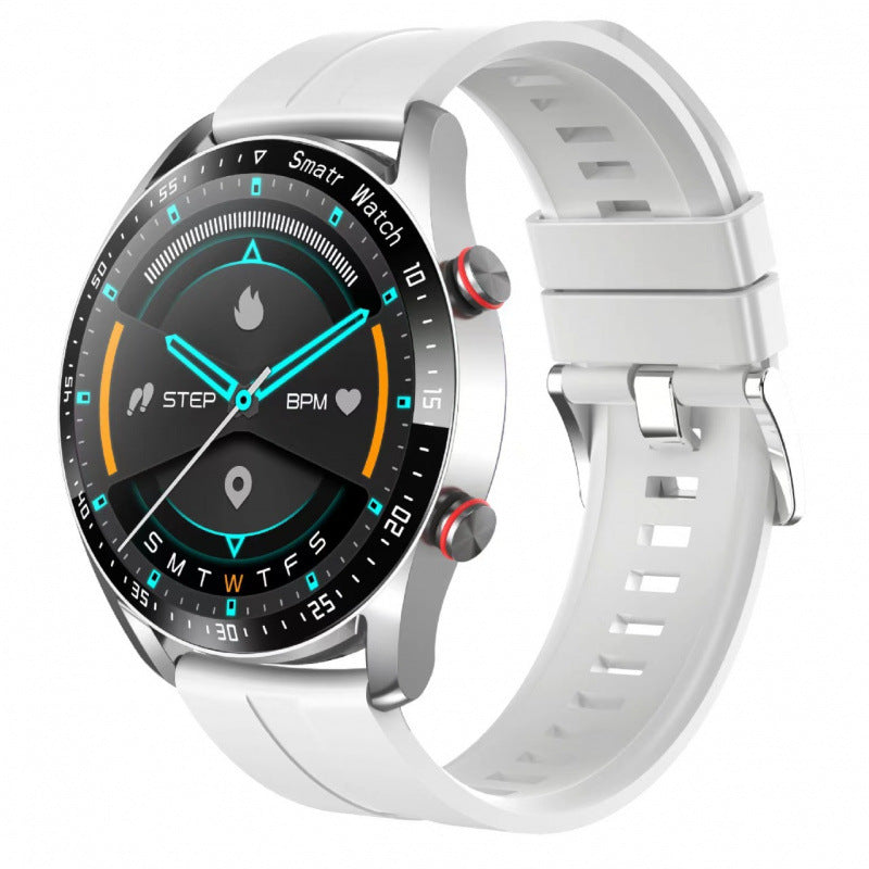 Waterproof multi-functional smartwatch with motion tracking and long battery life, displayed on a wrist