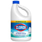 Clorox Scented Splash Less Clean Linen bleach in a 77 fl oz bottle, designed for brightening and freshening laundry.