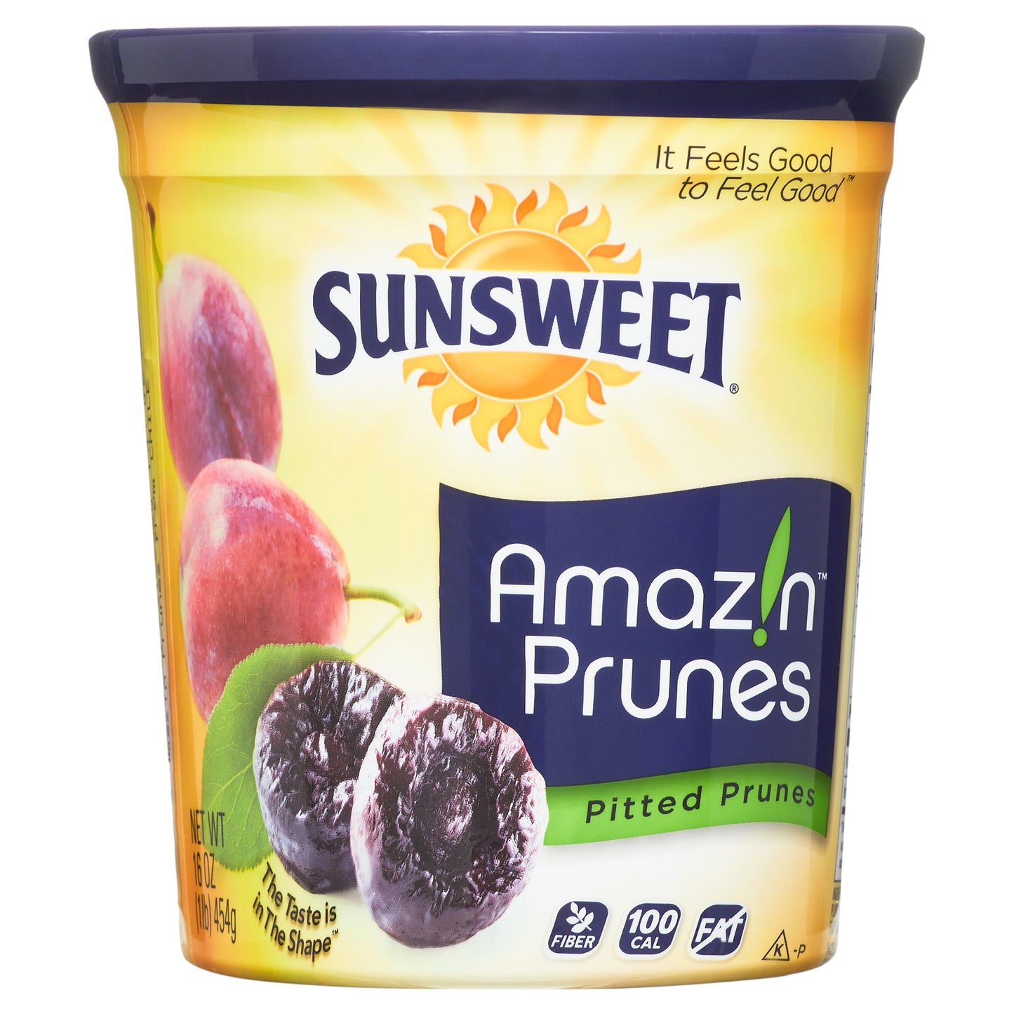Sunsweet Amazin Prunes Prunes, Pitted, 16 Ounce