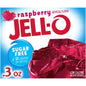 Jell-O Sugar Free Raspberry Low Calorie Gelatin Dessert Mix, 0.3 Ounce