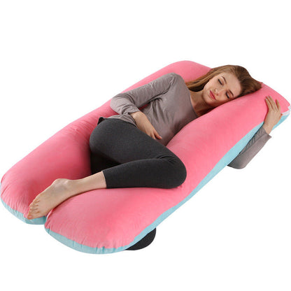U-shaped pillow by My Store, contoured design for head and neck support
