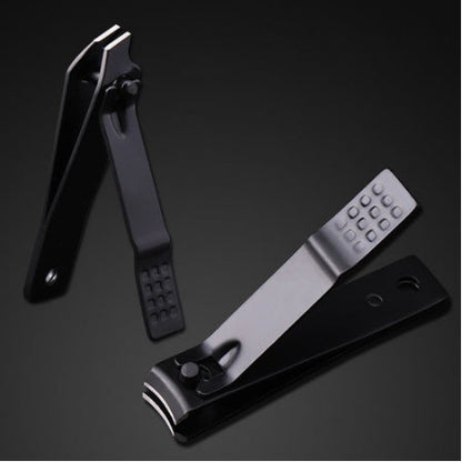 7-piece nail manicure set with nail clippers, manicure tools, knife, and eyebrow grooming tools