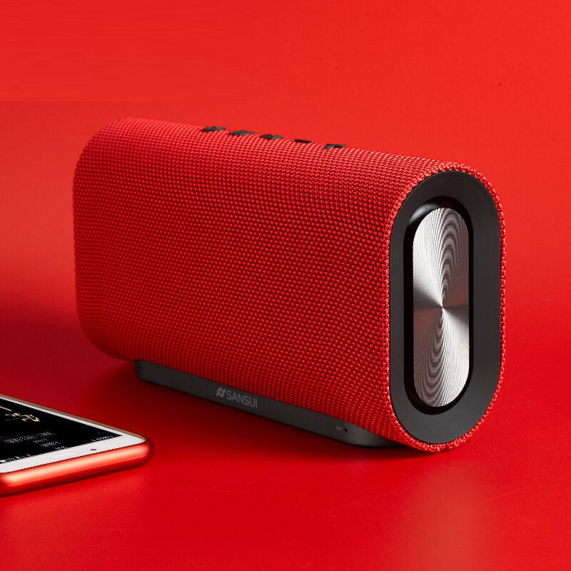 Wireless Bluetooth speaker by My Store, compact black design with visible controls and grille
