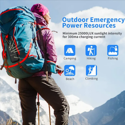 26800mAh Solar Charged Power Bank