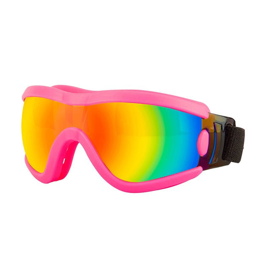 Dog sunglasses with UV protection, adjustable pet goggles for outdoor walks and bicycle rides