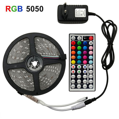 RGB 5050 LED strip light with multicolor flexible lighting; My Store brand
