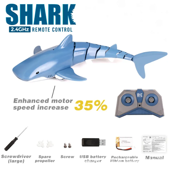AquaSurge RC Shark