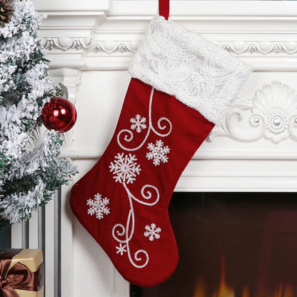Christmas decorations pendant socks by My Store hanging as festive holiday ornaments