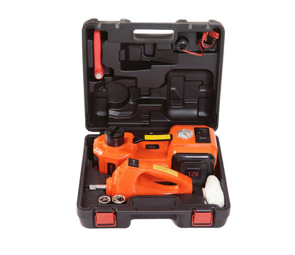 My Store automotive electro-hydraulic jack with compact lifting design