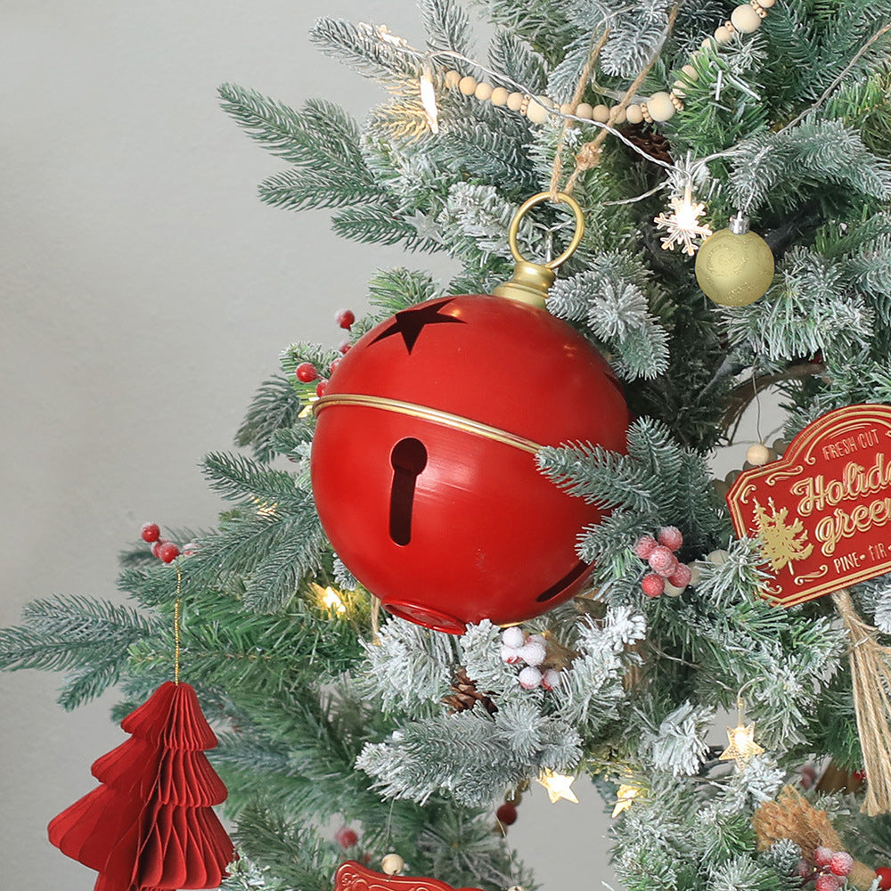 Christmas decorations Christmas Eve scene layout with festive holiday ornaments and seasonal display details