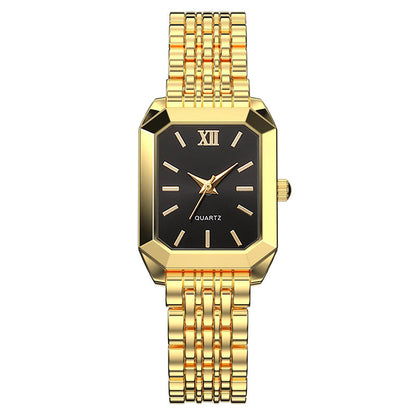 Student fashion minimalist square quartz watch by My Store