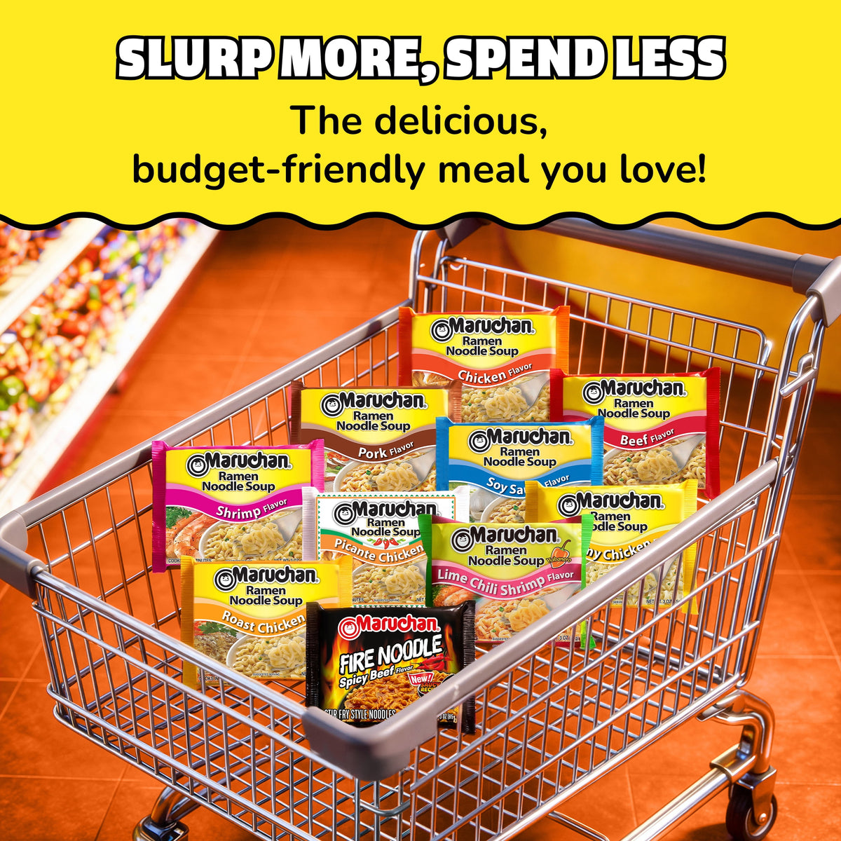 Backupmyfilesnow® Chicken Flavor Instant Ramen Noodles, 3 oz pack of 12, with cooked noodles and flavorful broth in a bowl.
