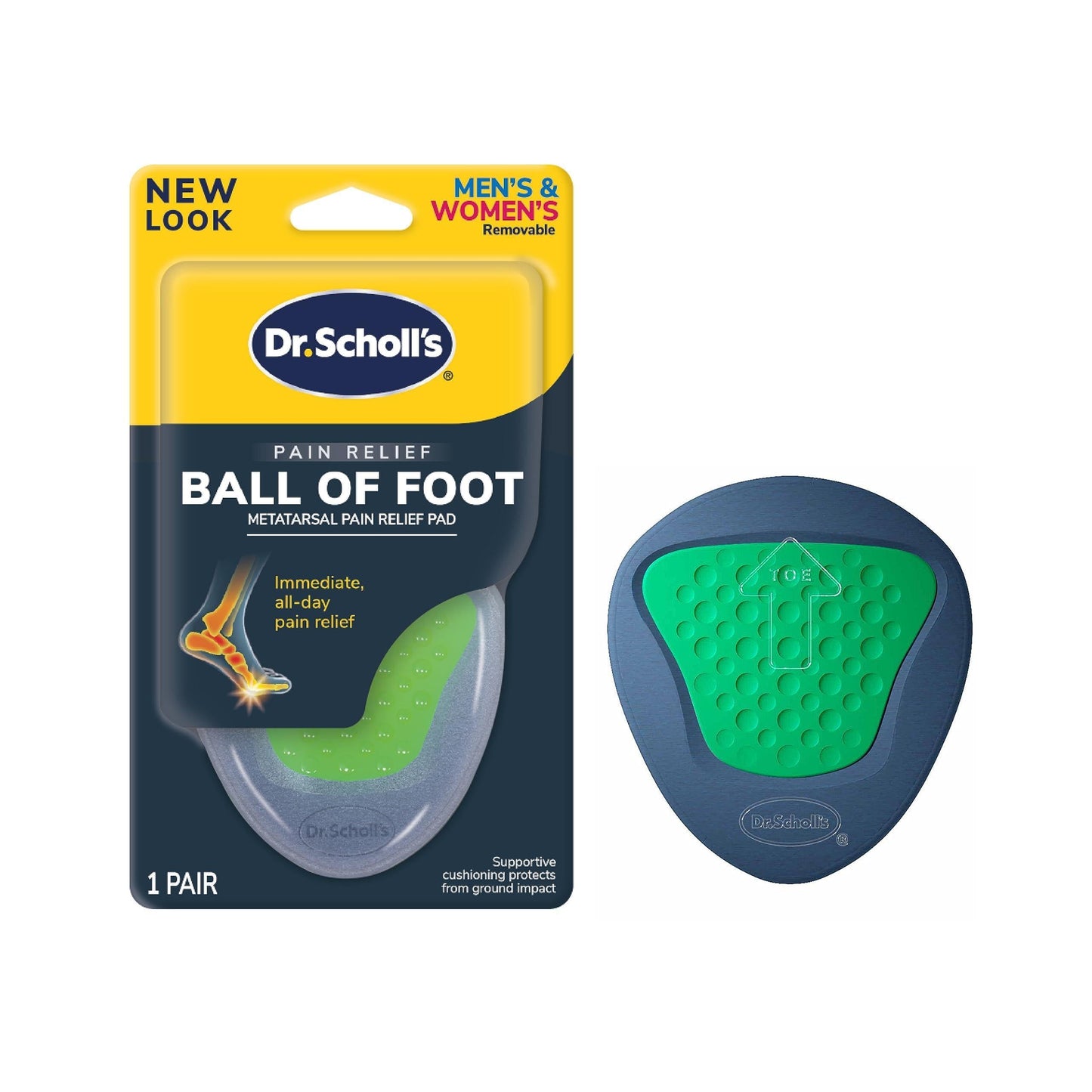 Dr. Scholl's Pain Relief Orthotics For Ball Of Foot Pain, 1 Pair