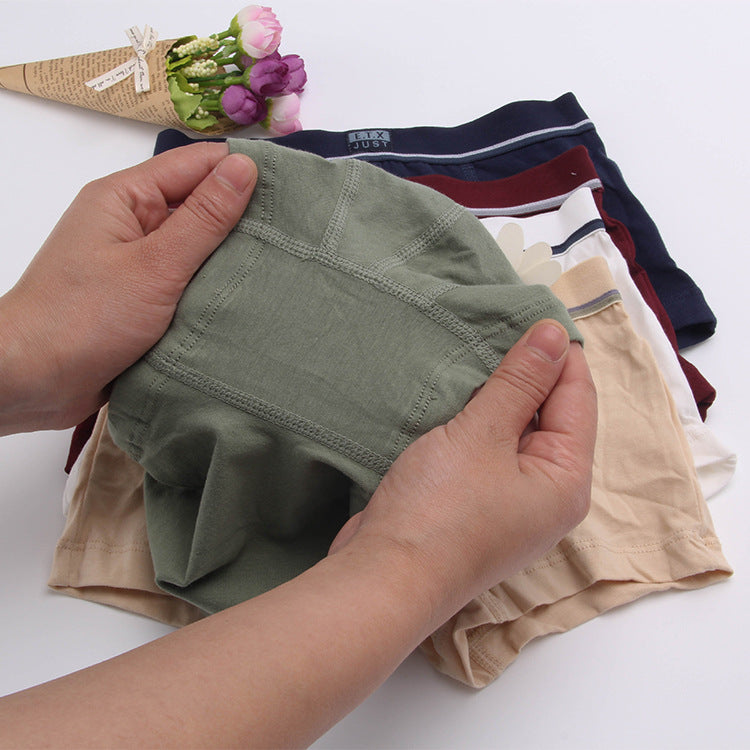 Children's five-pack boxer underwear by ETX in assorted colors; My Store brand