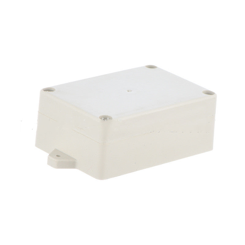 Plastic waterproof power supply box for security monitoring equipment, with durable enclosed housing