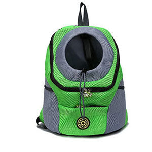 Pet backpack dog backpack by My Store, featuring a compact design with adjustable straps and breathable mesh panels