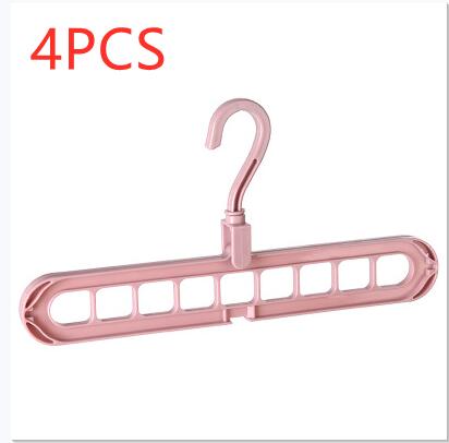 9-hole clothes hanger organizer, space-saving hanger for closet storage