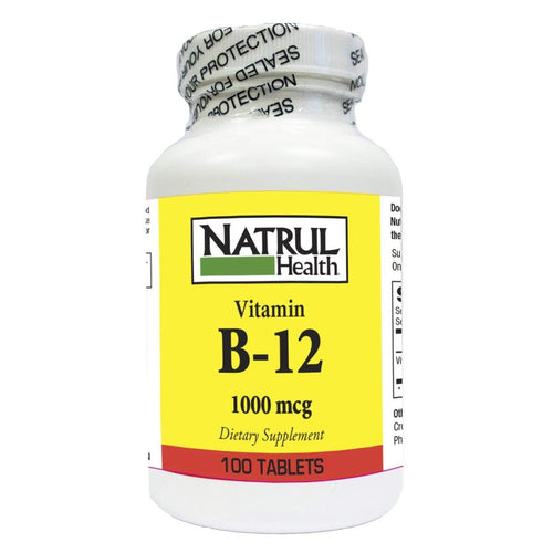 Natrul Health Vitamin B 12 1000 Mcg Tablets