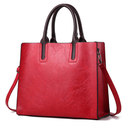 BackUPMYFILESNOW® vintage women's tote bag in 2021, featuring classic design and spacious interior for everyday use.