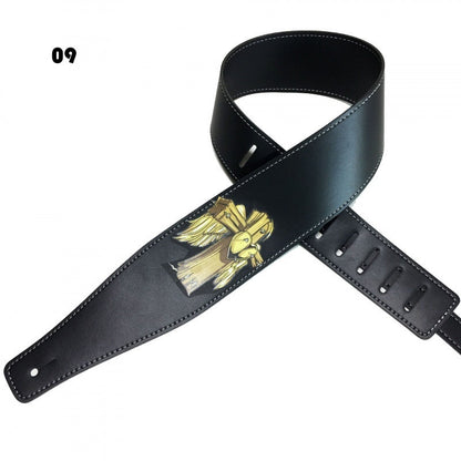 Color printing folk guitar shoulder strap musical instrument accessory by My Store