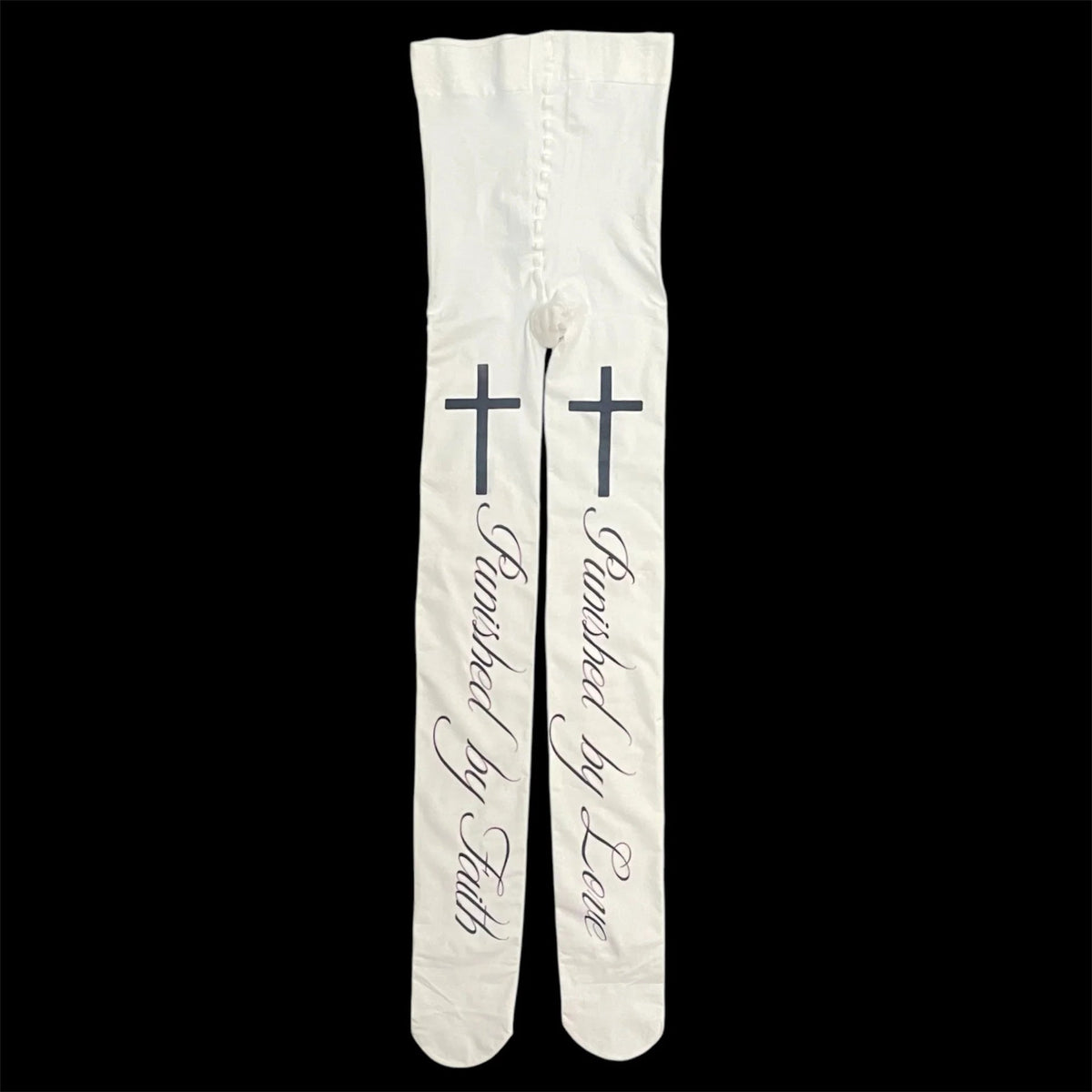 Women’s Japanese-style tights with letter print, My Store brand