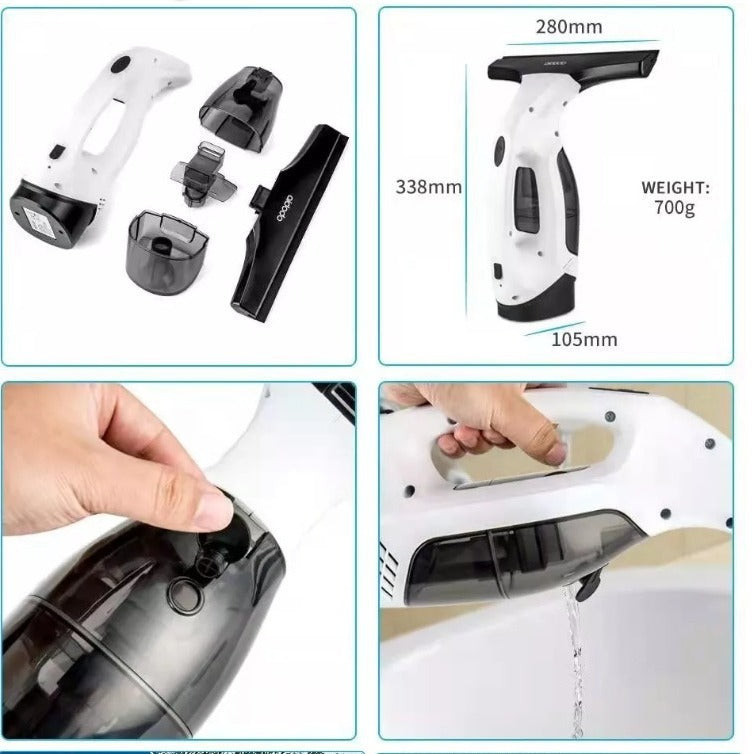 Cordless 20W Rechargeable Glass Cleaner