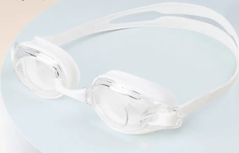 HD waterproof non-fogging swimming goggles with myopia lenses, clear lenses and adjustable strap