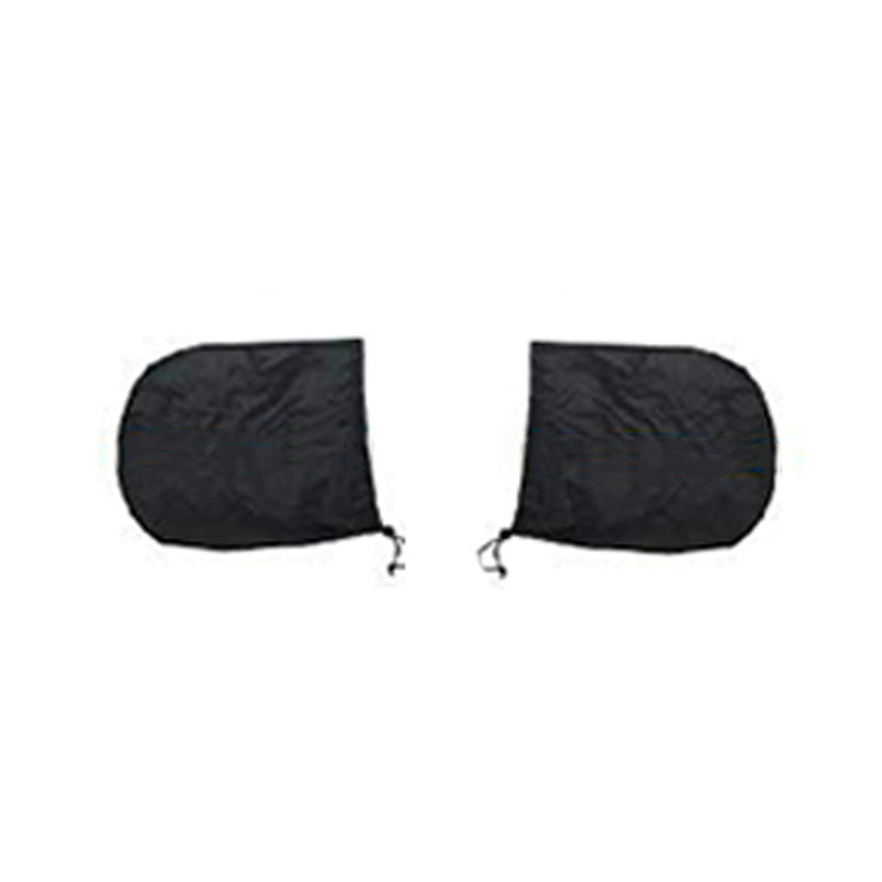 Car front windshield snow cover displayed flat, featuring a weather-resistant protective design for winter use
